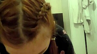 Red Head Roomate Just Took My Dick And Make A Blowjob I Just Cum In Her Mouth She Spit It On My Dick