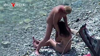 i saw my slut wife givin head at beach n she got pounded