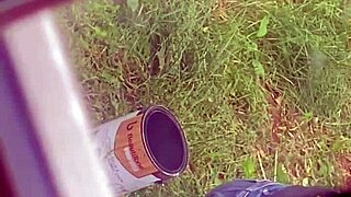 Hot stepmom bending over in hidden candid moment