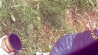 Hot stepmom bending over in hidden candid moment