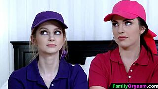 So, you think these competitive men can handle their stepdaughters in a wild 4some?