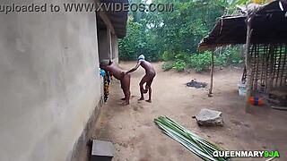 Horny Girls Bent Over by Sex-Hunters in Grandpa's Native House.