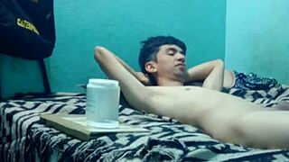 intimate sensual massage for a skinny guy in a relaxing session