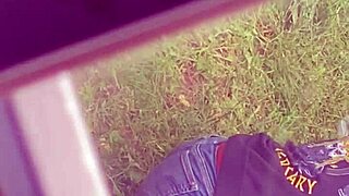 Hot stepmom bending over in hidden candid moment