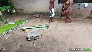 Horny Girls Bent Over by Sex-Hunters in Grandpa's Native House.