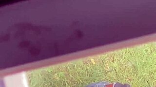 Hot stepmom bending over in hidden candid moment