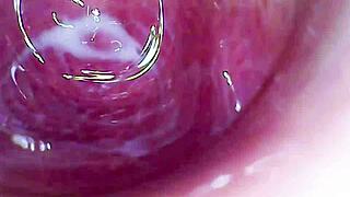 camera inside my creamy juicy pussy until i cum hard 😩💦