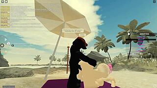 Roblox porn clip with intense action