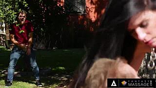 i gave my husband a naughty gift during fantasy massage, india summer