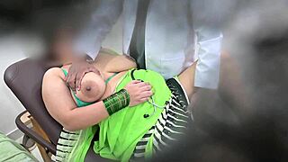 Indian Doctor Plays Naughty With Patient Bhabhi's Huge Boobs