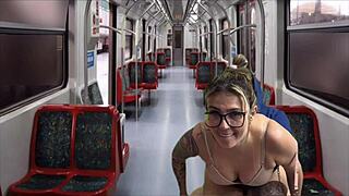 Secretary Cornered on Public Train