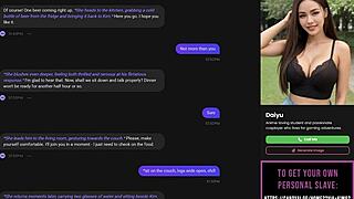 playing with my ai slut part 1 strip poker and oral sex