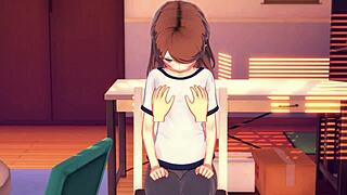 Koikatu hentai babe gets her pussy slammed hard