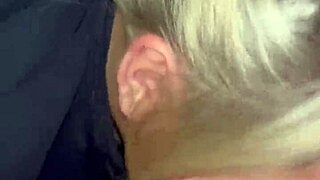 Blowjob close up turns sloppy with lots of spit. The pretty slave gags under intense face fucking.