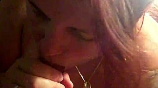 Wife Performs Deep Throat Sucking