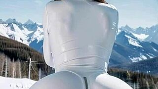 What’s sexier than leather catsuit fantasies at ski resort?