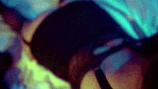 Male engages in ass licking and rimjob with partner