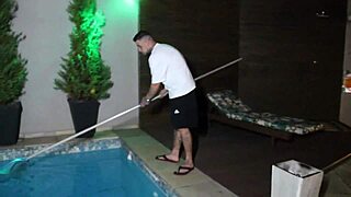 Madame Edna Gets Curious About the Pool Boy's Big Cock!