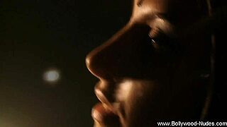 Indian Brunette Strips, Dances Erotically