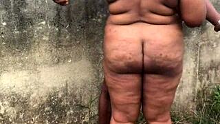 outdoor banging with my husband's brother at our country farm