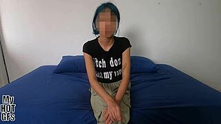 Oh God, Is This Petite Latina Legal for Casting?