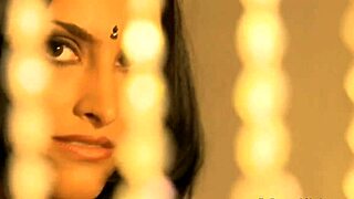 Indian Brunette Strips, Dances Erotically