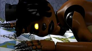 toy freddy in lesbian anal fucking and blowjob
