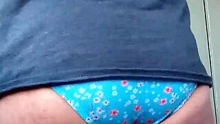 I just love slipping into my wife's panties and teasing