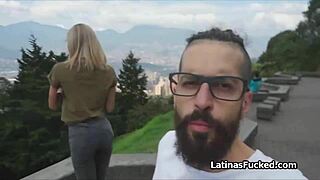 Busty Latina Perfection Gets Fucked Hard In White Lingerie!