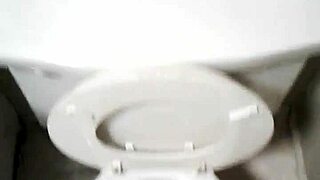 nude model sparks unexpected piss shower in the bathroom