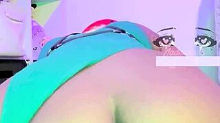 street fighter cosplay cammy ridin veiny bbc till orgasm, so wet.