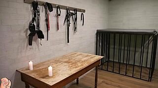 Hey, This Couple Invited Me for Wild BDSM Fantasy with Candles