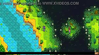 Bold Title Case: Xtardew Valley Sophia Voyeur Event with Futanari Lesbian Game Action