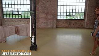 Pov: Saucy Redhead Veronica Leal Enjoys Interracial Anal Fuck with Blowjob Tease