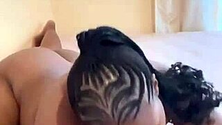 i'm watchin this hot ebony babe playin with her huge drippin pussy all by herself