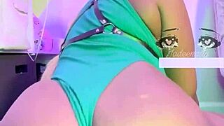 street fighter cosplay cammy ridin veiny bbc till orgasm, so wet.