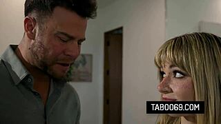 I, stunning blonde stepdaughter demi hawks, get's fucked by stepdad for being a bully