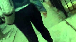 short girl's phat ass hidden in candid view