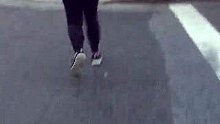 short girl's phat ass hidden in candid view