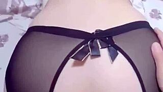 Young gay stud rides bareback intensely