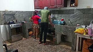 Perverted Neighbor Shows Everything While He Is There