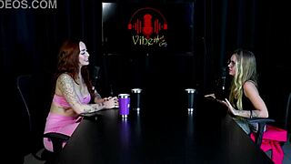 Neighbors Complain About Noise While She Talks Dirty And Cums With Boss In Sheer Red