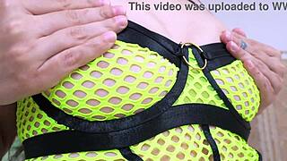 Fucking Slut Violet Covered In Piss Gets Double Vagina And Anal