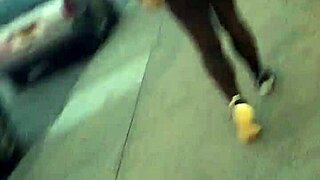 short girl's phat ass hidden in candid view