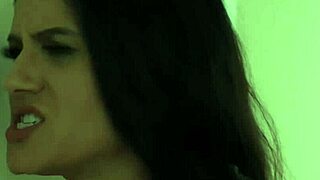 Uncle and mother-in-law dominate with shaved pussy licking