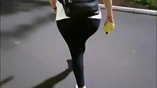 Flashing my ass in public store turns me on and had to masturbate in store restroom