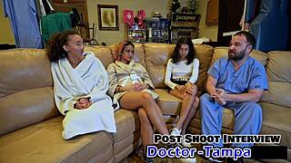 Dr. Tampa's Yearly Physical with Aria Nicole Backstage