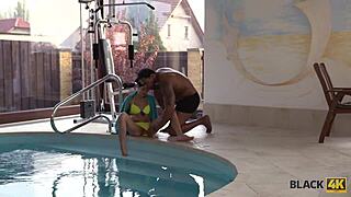 Black4K Coach Slams Teen 18+ Babe With Raw Power In Dirty Interracial Action.