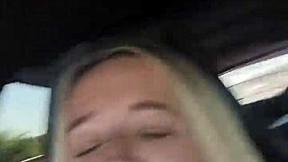 why are you flashing that truck driver? show me more.