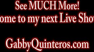 Does Meximilf Slut Gabby Quinteros Get Gangbanged?